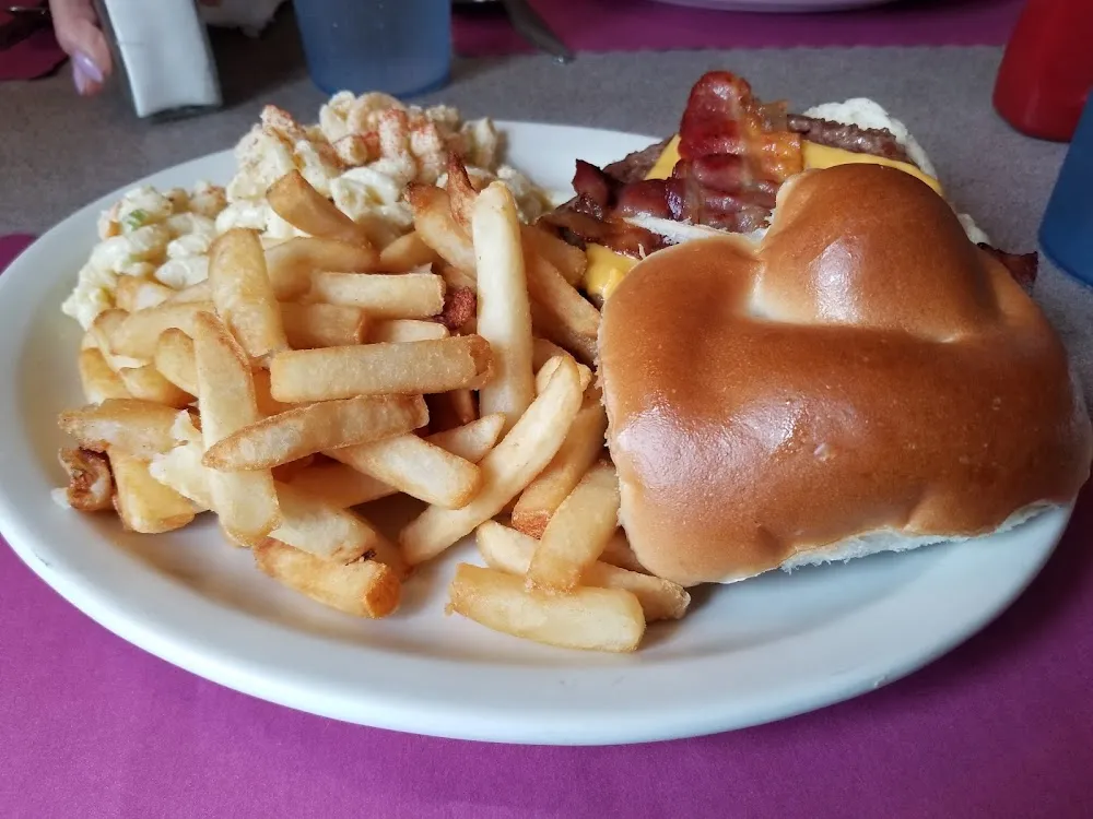 Bacon Cheese Burger Combo
