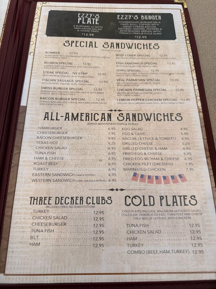 Ezzy's Menu image 1
